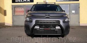 ME Přední ochranný nerezový rám černý Citroën Berlingo/Peugeot Rifter/Toyota Proace City