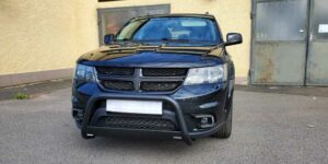 MI Přední ochranný nerezový rám černý pro Fiat Freemont 2011