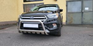 TA Přední ochranný nerezový rám s plechem pro Ford Kuga 2017