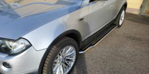 Boční ochranné nerezové celonášlapy BMW X3 E83