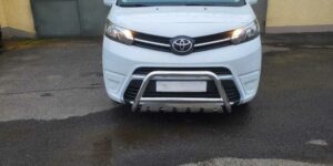 ST Přední ochranný nerezový rám s plechem na Citroen Jumpy/Peugeot Expert- Traveller