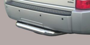 Zadní ochranný nerezový rám