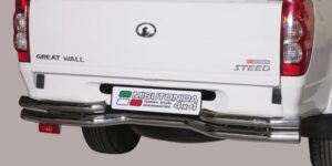 Zadní ochranný nerezový rám