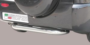 Zadní ochranný nerezový rám