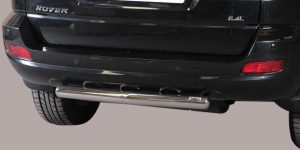 Zadní ochranný nerezový rám