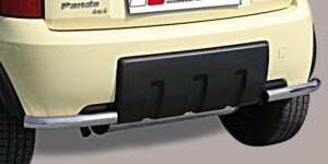 Zadní ochranný nerezový rám