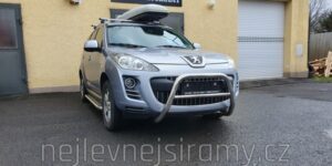 TA Přední ochranný nerezový rám pro Peugeot 4007