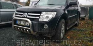 TA Přední ochranný nerezový rám se zuby pro Mitsubishi Pajero 2015