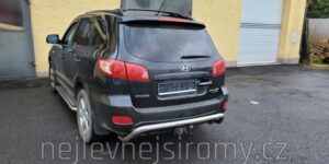 Zadní ochranný rám (nerezový) originál pro Hyundai Santa Fe 2010