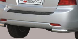 Zadní ochranný nerezový rám