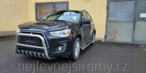 TA Boční ochranné nerezové nášlapy - tyč pro Mitsubishi ASX 2017