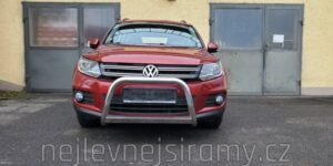 TA Přední ochranný nerezový rám s příčkou pro Volkswagen Tiguan 2011