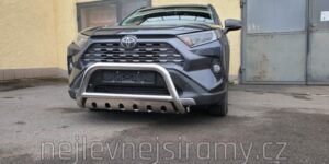TA Přední ochranný nerezový rám s plechem pro Toyota RAV4