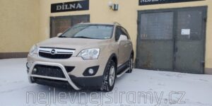 TA Boční ochranné nerezové nášlapy aluminium plast pro Opel Antara