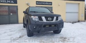 TA Boční ochranné nerezové celonášlapy černé pro Nissan Pathfinder,Navara