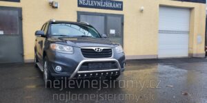 Boční ochranné nerezové celonášlapy pro Hyundai Santa Fe 2010