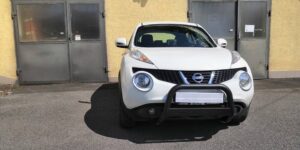 MI Přední ochranný nerezový rám černý pro Nissan Juke