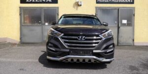 Přední ochranný nerezový rám-tyč se spodním plechem ST pro Hyundai Tucson 2015