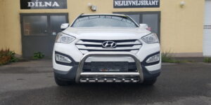 Přední ochranný nerezový rám se zuby ST pro Hyundai Santa Fe 2013