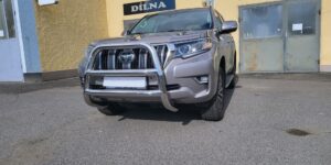 ME Přední vysoký ochranný nerezový rám,průměr trubky 76mm pro Toyota Land Cruiser 150