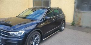 TA Boční ochranné celonášlapy nerez plast pro VW Tiguan 2016