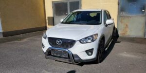 MI Boční oválné ochranné nerezové nášlapy s prolisy pro Mazda CX5