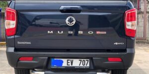 TA Zadní ochranný rám pro SsangYong Musso 2021