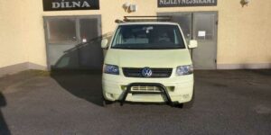 TA Přední ochranný nerezový rám černý pro Volkswagen T5