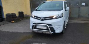 ST Přední ochranný nerezový rám s plechem pro Toyota Proace 2016