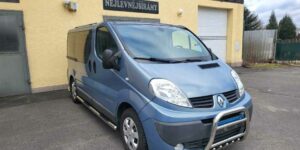 TA Boční ochranné nerezové nášlapy s prolisy pro Opel Vivaro/Renault Trafic/Nissan Primastar