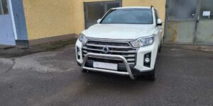 ST Přední ochranný nerezový rám pro SsangYong Musso 2021