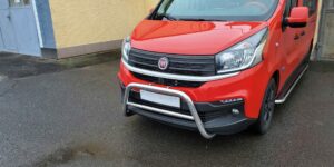 TA Přední ochranný nerezový rám pro Renault Traffic 2014/Opel Vivaro/Fiat Talento/Nissan NV 300