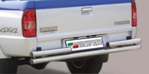 Zadní ochranný nerezový rám