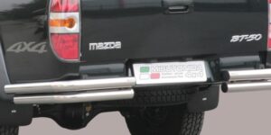 Zadní ochranný nerezový rám