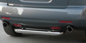 Zadní ochranný nerezový rám