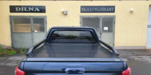 SD Hliníková uzamykatelná roleta s velkým rámem pro SsangYong Musso 2021