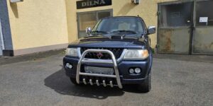 TA Přední ochranný nerezový rám se zuby vysoký pro Mitsubishi Pajero sport