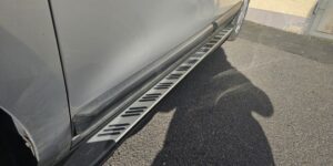 TA Boční ochranné celonášlapy aluminium plast pro SsangYong Korando 2020>