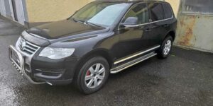 TA Boční ochranné nerezové celonášlapy pro Volkswagen Touareg do 2006