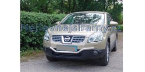 Přední ochranný nerezový rám-tyč pro Nissan Qashqai 2007-