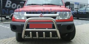 Přední ochranný rám se zuby (nerezový) pro Mitsubishi Pajero Pinin