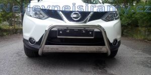 MI přední ochranný nerezový rám Nissan Qashqai 2014