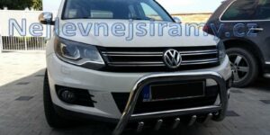 TA Přední ochranný nerezový rám se zuby pro Volkswagen Tiguan 2011