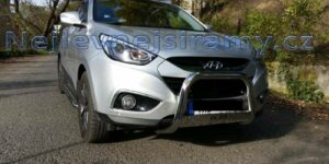 Přední ochranný rám (nerezový) s textem MI pro Hyundai ix35