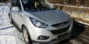 Boční ochranné nerezové celonášlapy pro Hyundai ix35