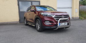 Boční ochranné nerezové nášlapy s prolisy TA pro Hyundai Tucson 2015