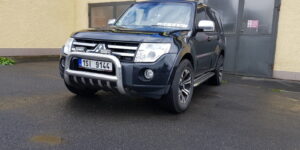 TA Boční nášlapy (nerezové) pro Mitsubishi Pajero 2007-