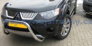 Přední ochranný rám bez zubů (nerezový) pro Mitsubishi Outlander od 2007-2009