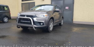 MI Přední ochranný nerezový rám bez textu pro Mitsubishi ASX 2013