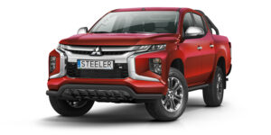 ST Přední ochranný nerezový rám tyč se zuby pro Mitsubishi Outlander 2018